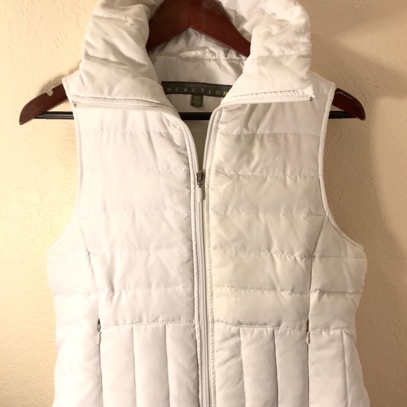 Kenneth Cole Reaction Jackets & Blazers - White puffy vest